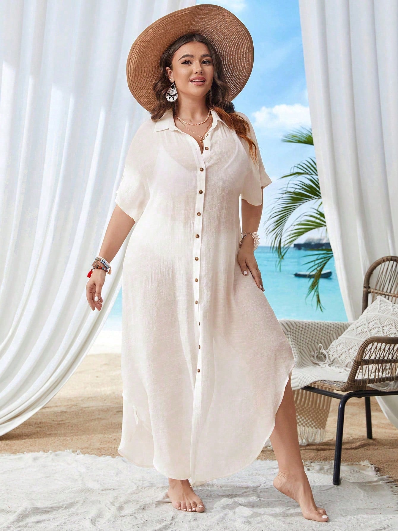Saída de Praia Feminina Valentina