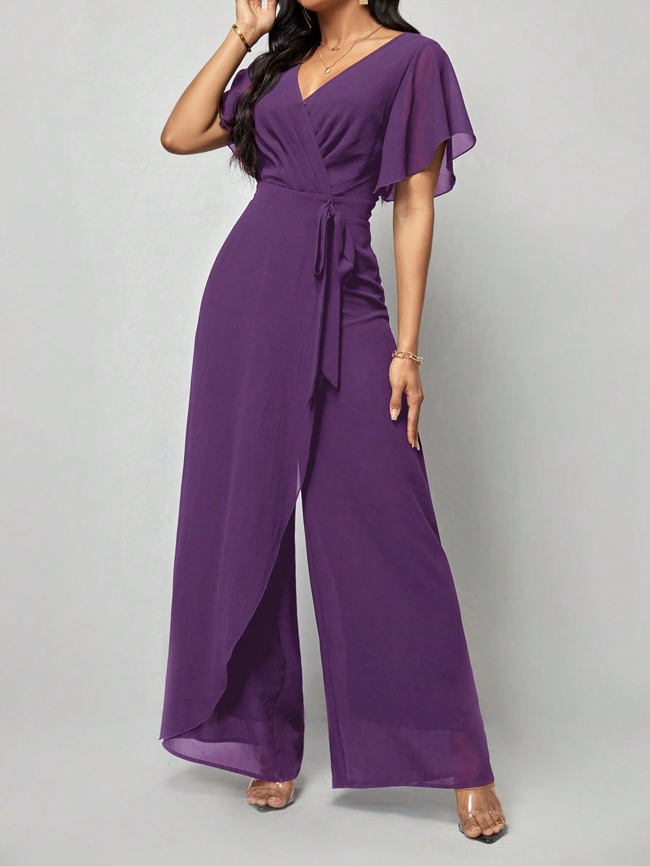 Macacão Feminino Longo Liso