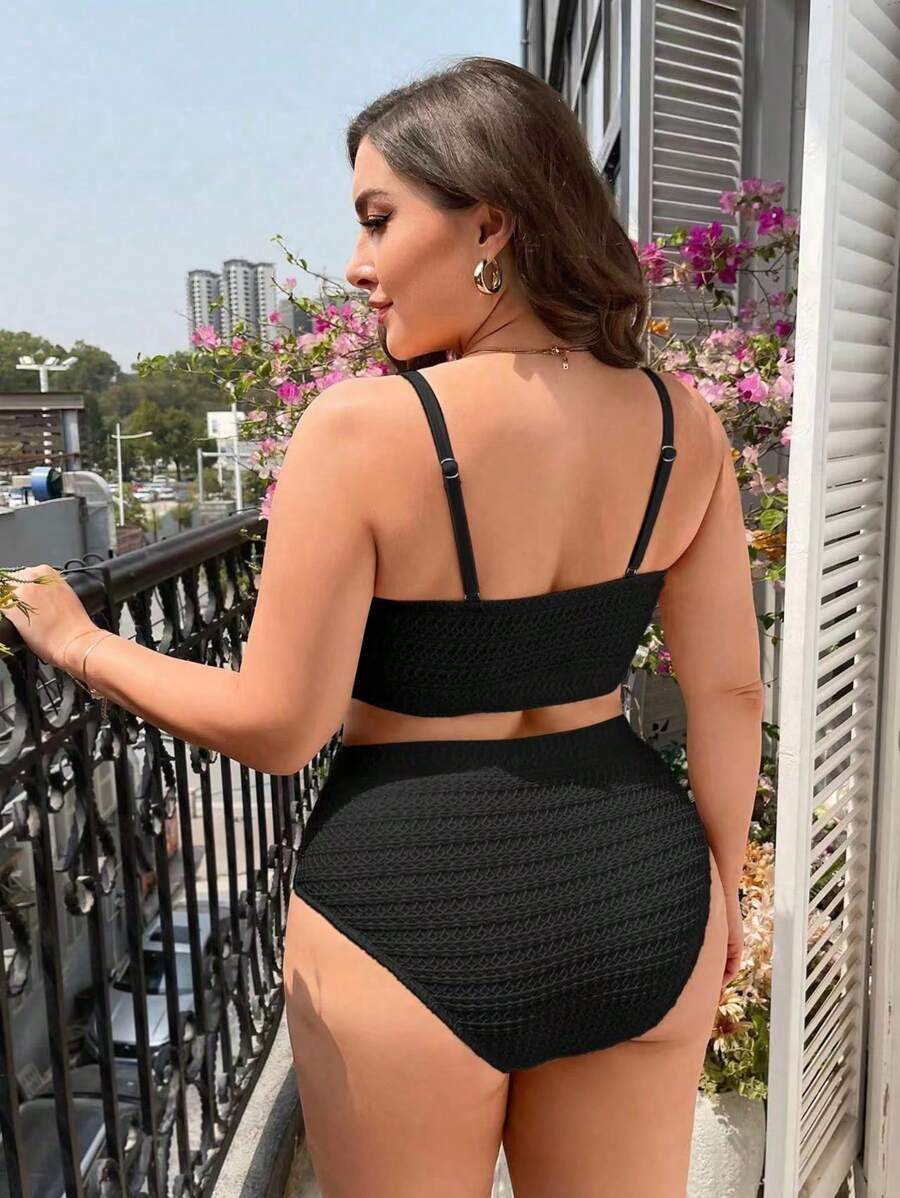 Biquini Feminino com Calcinha de Cintura Alta