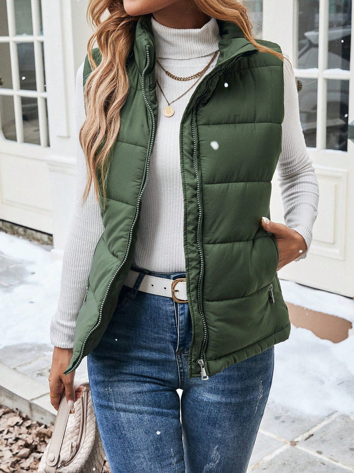 Colete Puffer Feminino