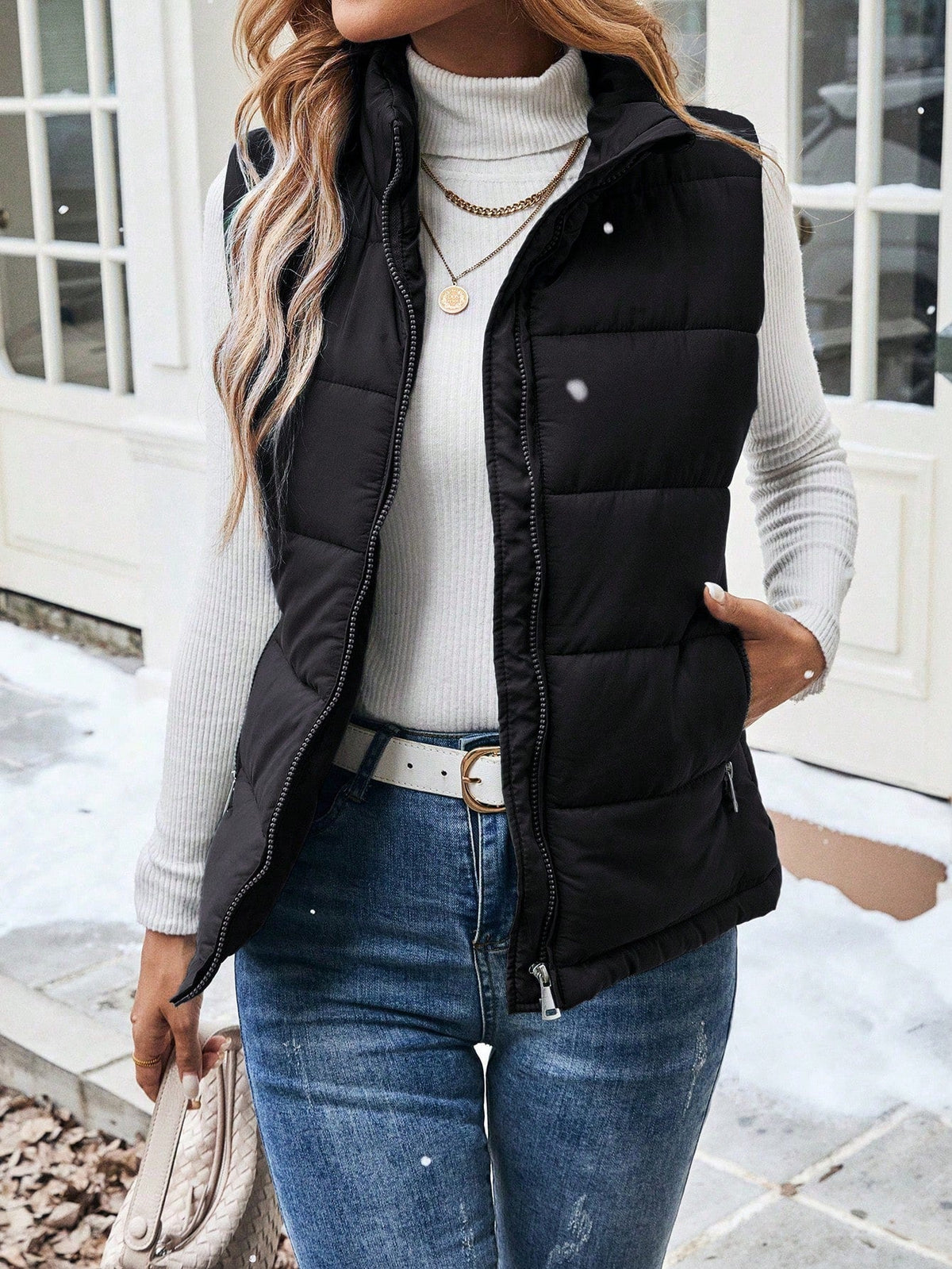 Colete Puffer Feminino