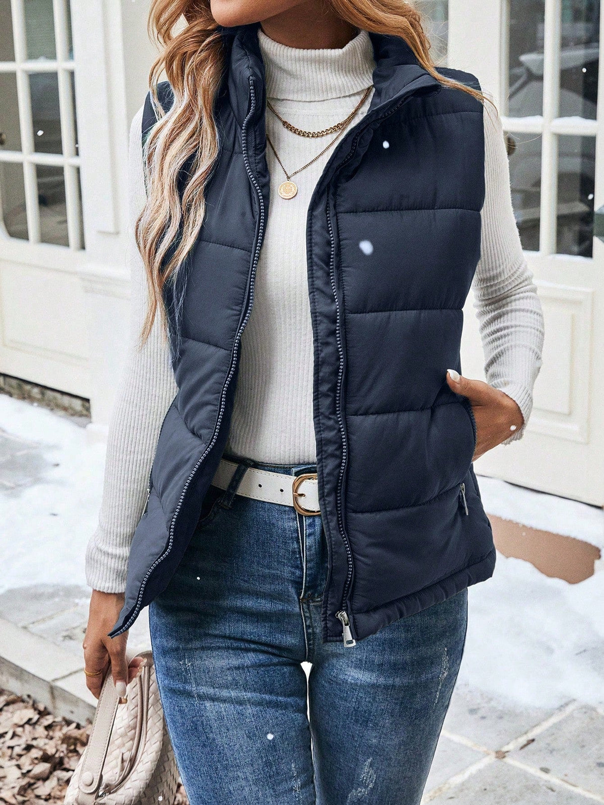 Colete Puffer Feminino