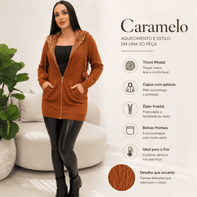 Casaco Marinna® – Conforto e Estilo para os Dias Frios