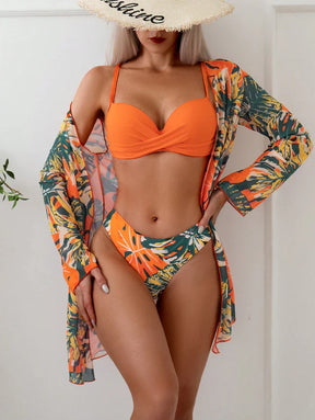Conjunto Beckan 3 Peças Com Saída de Praia inclusa